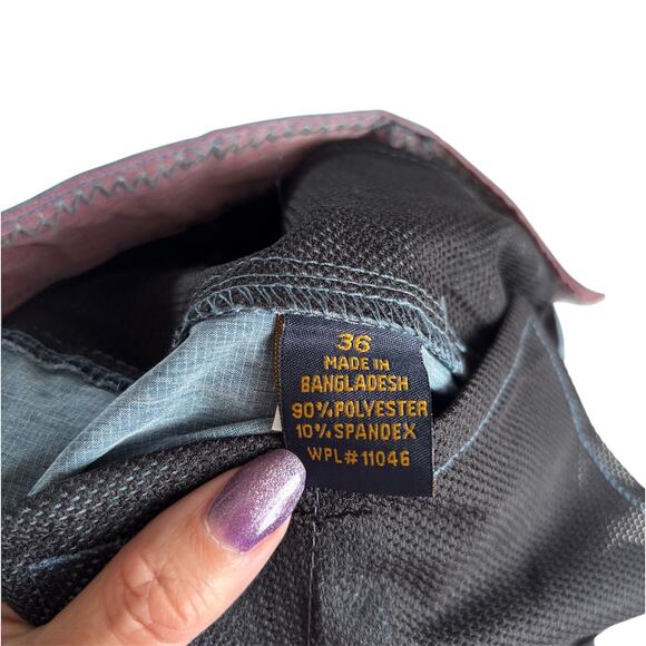 Vintage 1946 Men’s Heather Print Gurkha Flat Front Performance Shorts Size 36 - Picture 6 of 9